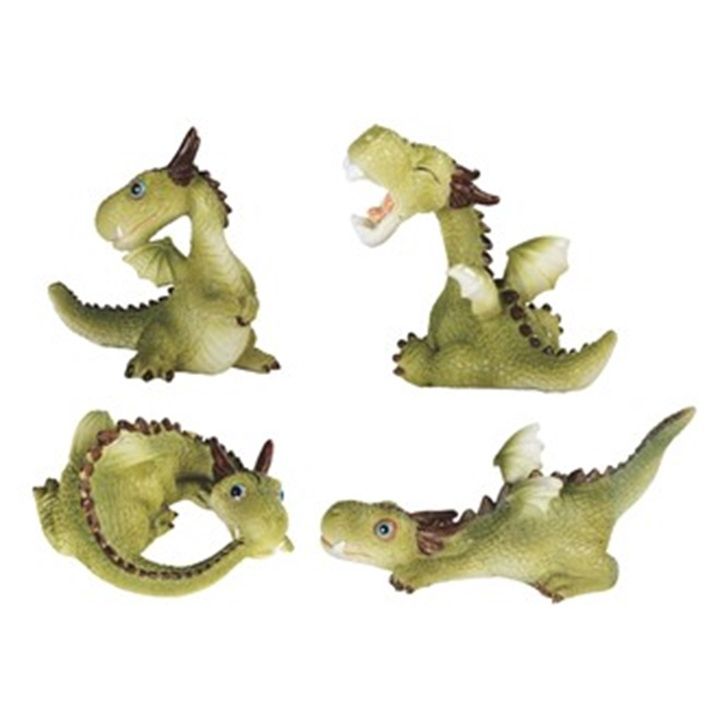 Dragon Playful Cute Green