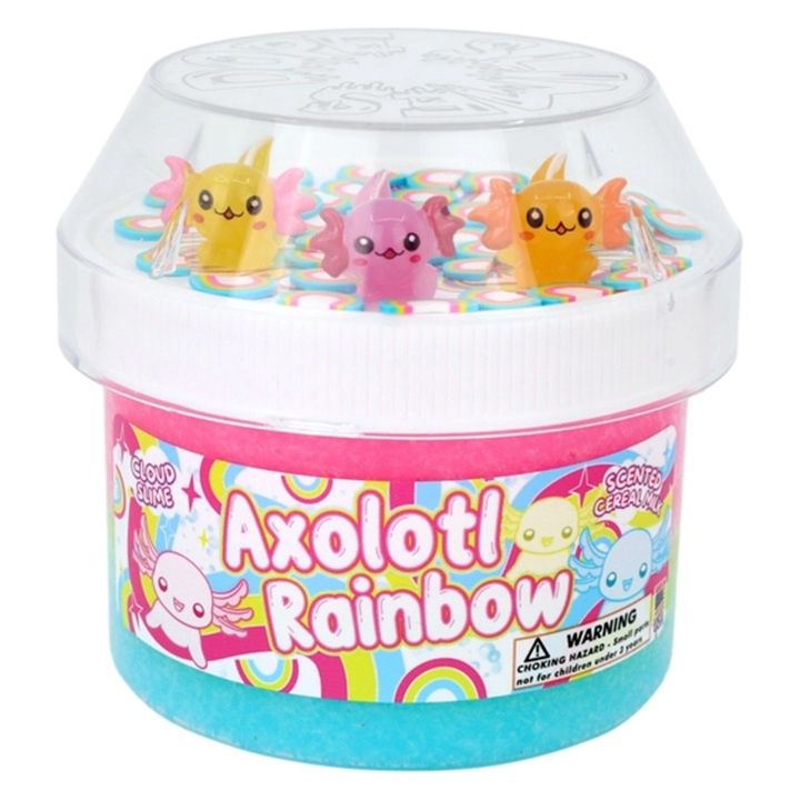 Cloud Axolotl Rainbow