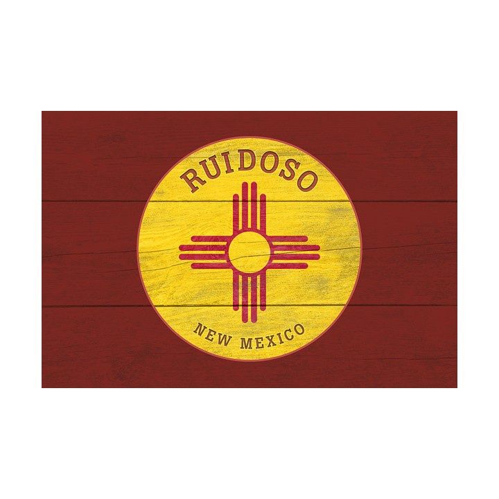 PC New Mexico State Flag Rustic