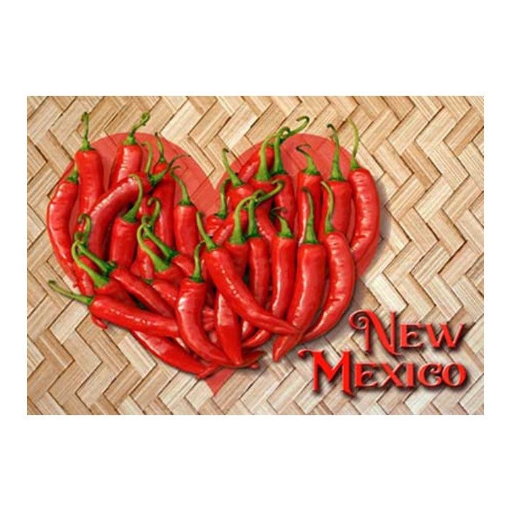 PC NM Chili Peppers Heart