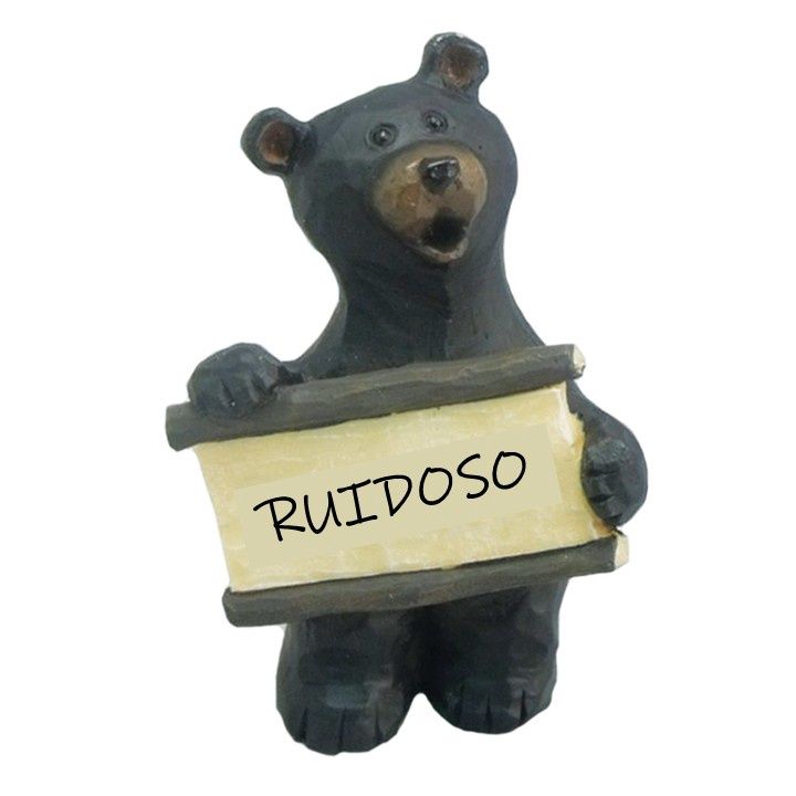 Bear With Sign