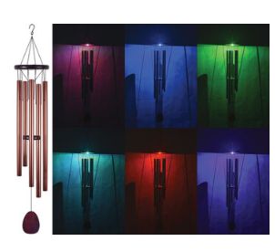 Bronze Solar Chime