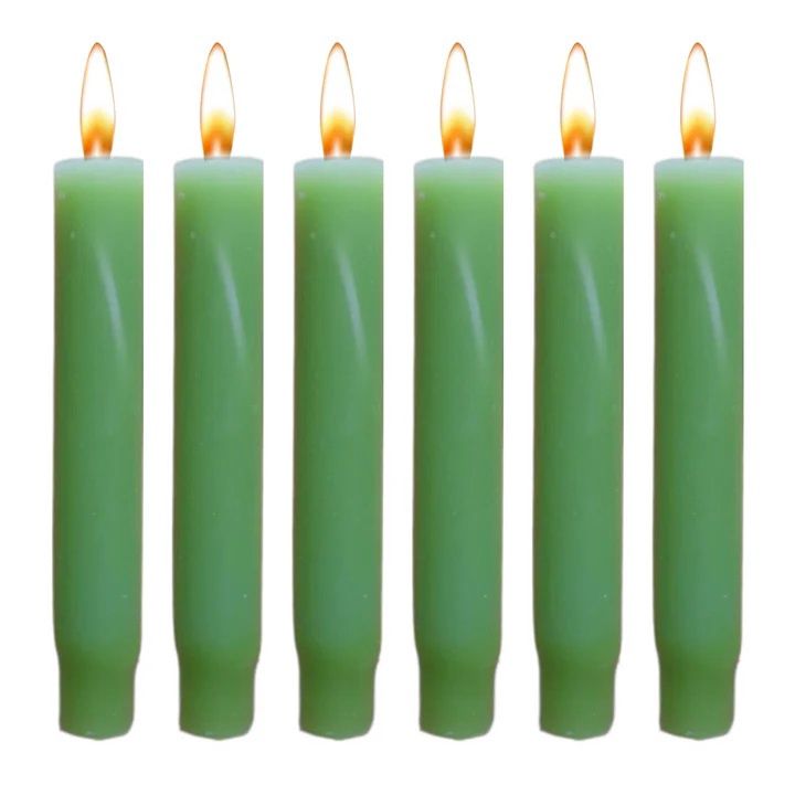 Hippy Drippy Drip Green Candle