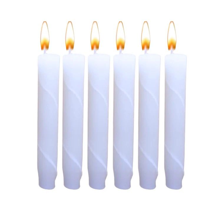 Hippy Drippy Drip White Candle