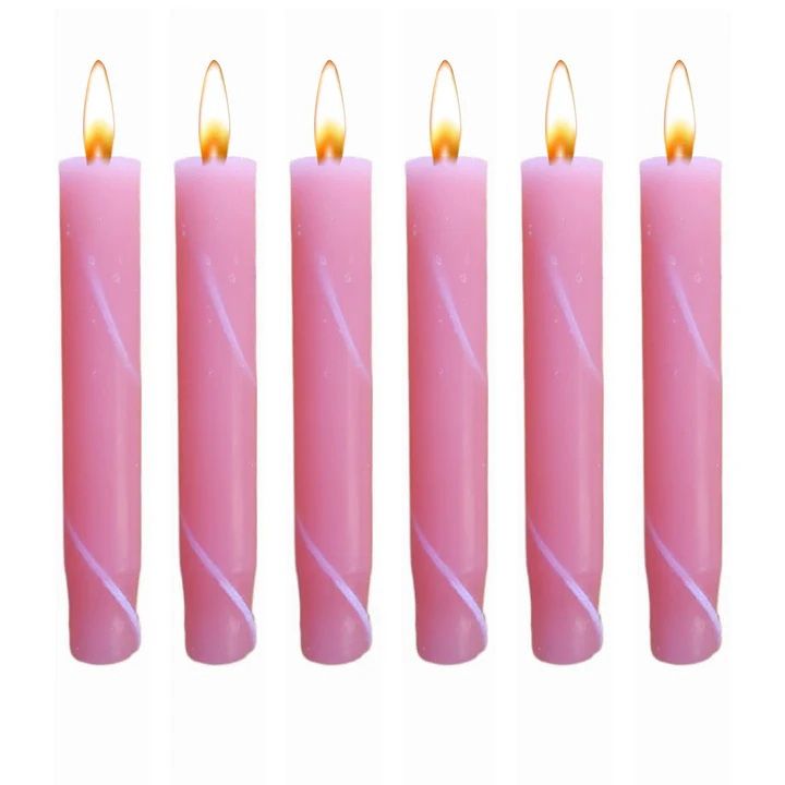 Hippy Drippy Drip Pink Candle