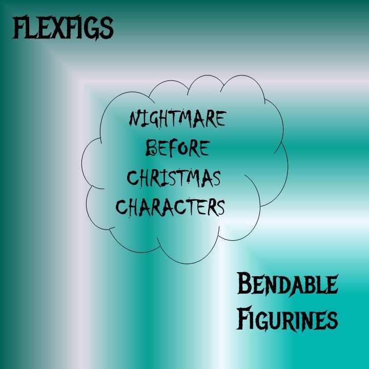 Flexfigs Bendable - Nightmare Before Christmas