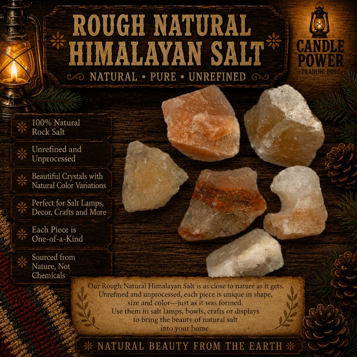 Large Salt Rocks
