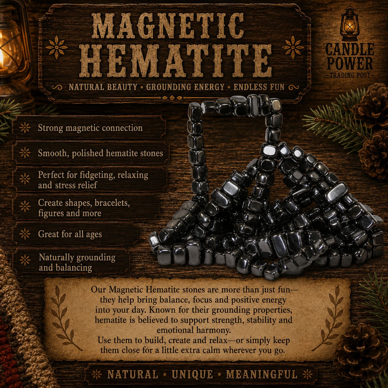 Hematite Magnet Rocks