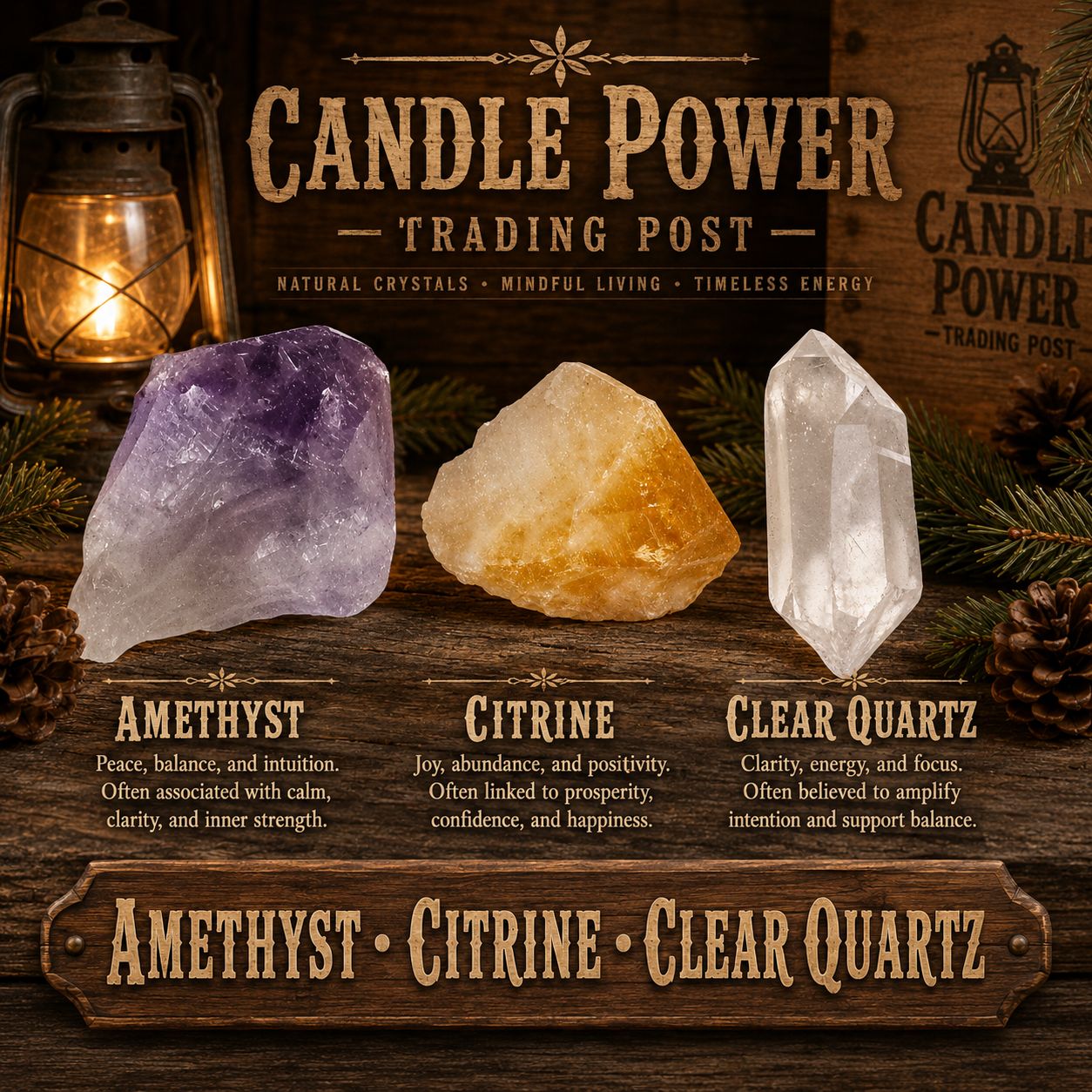 Crystals