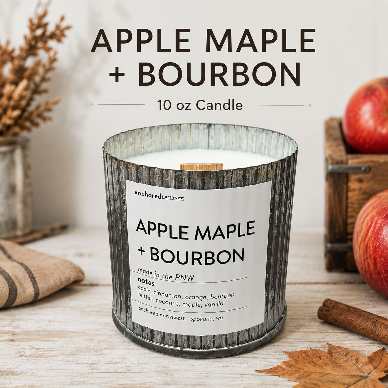 Apple Maple + Bourbon z