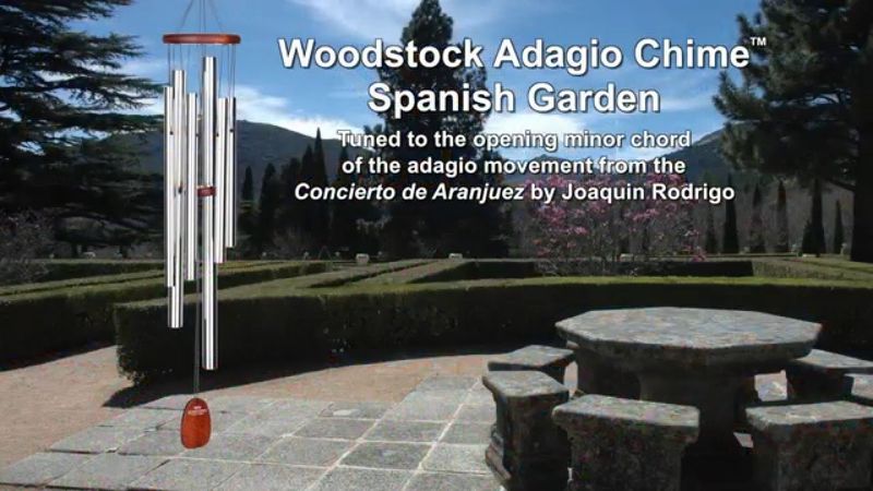 Adagio Chime Spanish Garden