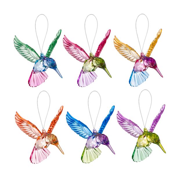 Hummingbird Meadow, Color: Tail Blue Wing Yellow