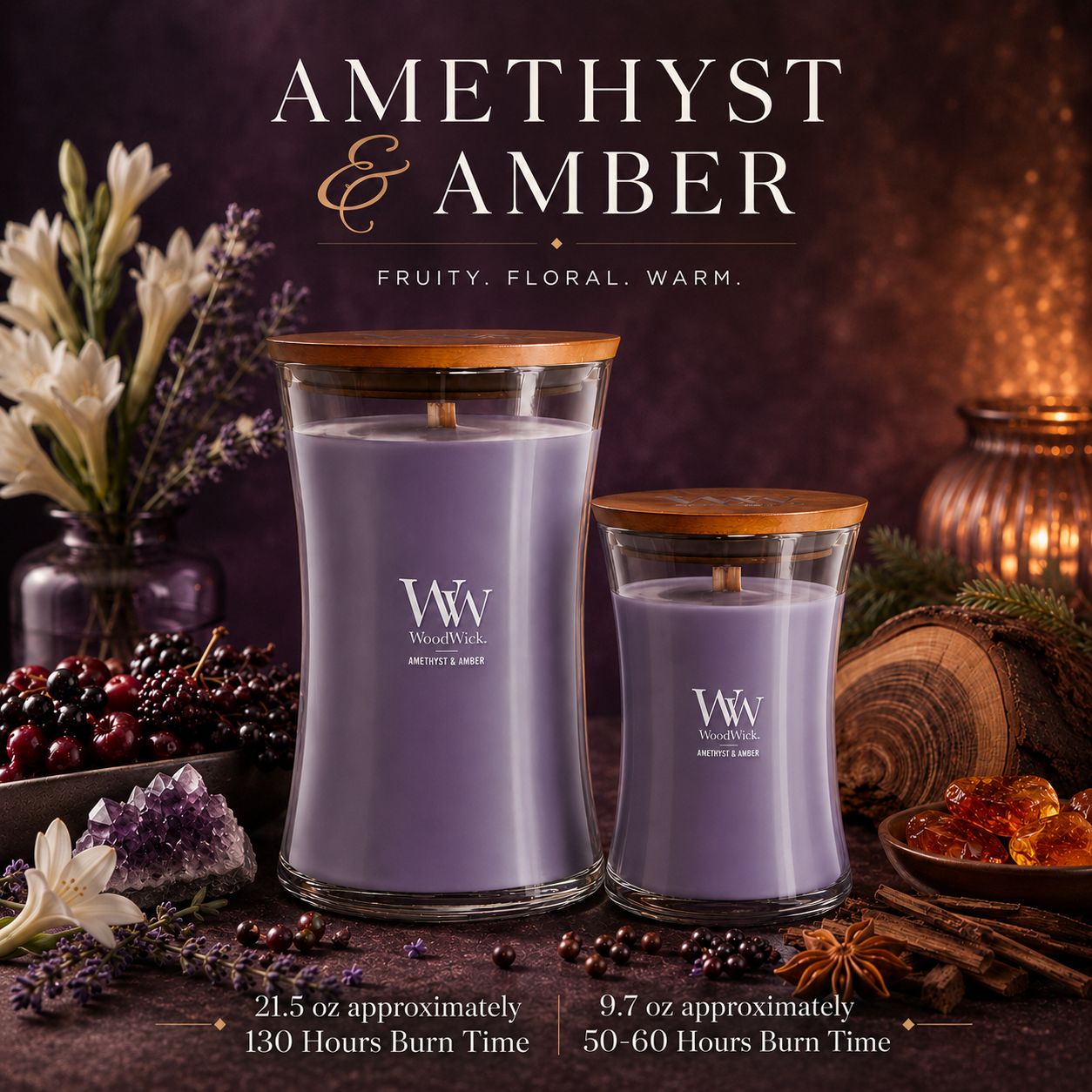 C Amethyst &amp; Amber