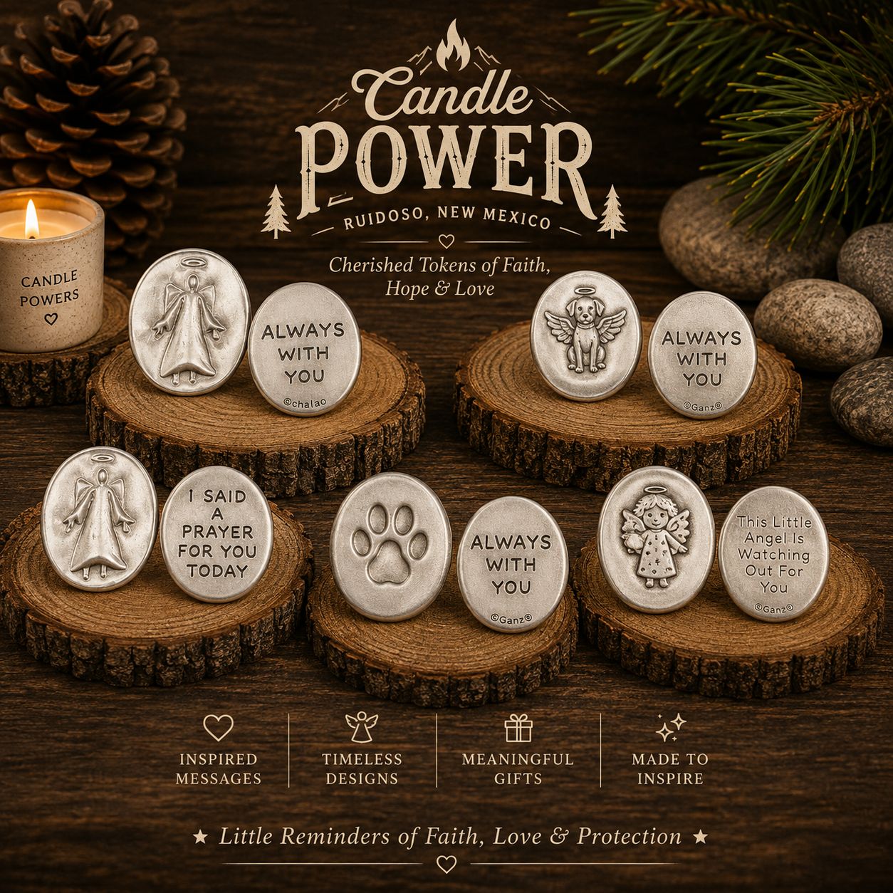 Angel Pocket Tokens