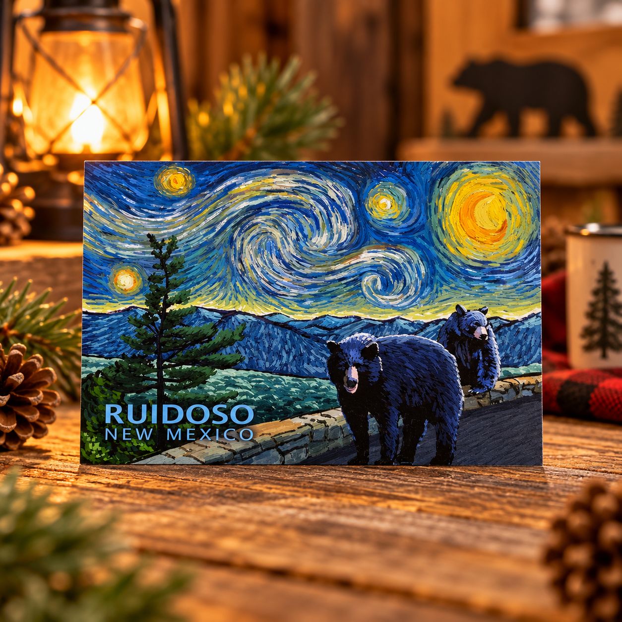 PC Starry Night Bear