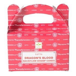 Satya Backflow Cones, Scent: Dragon's Blood