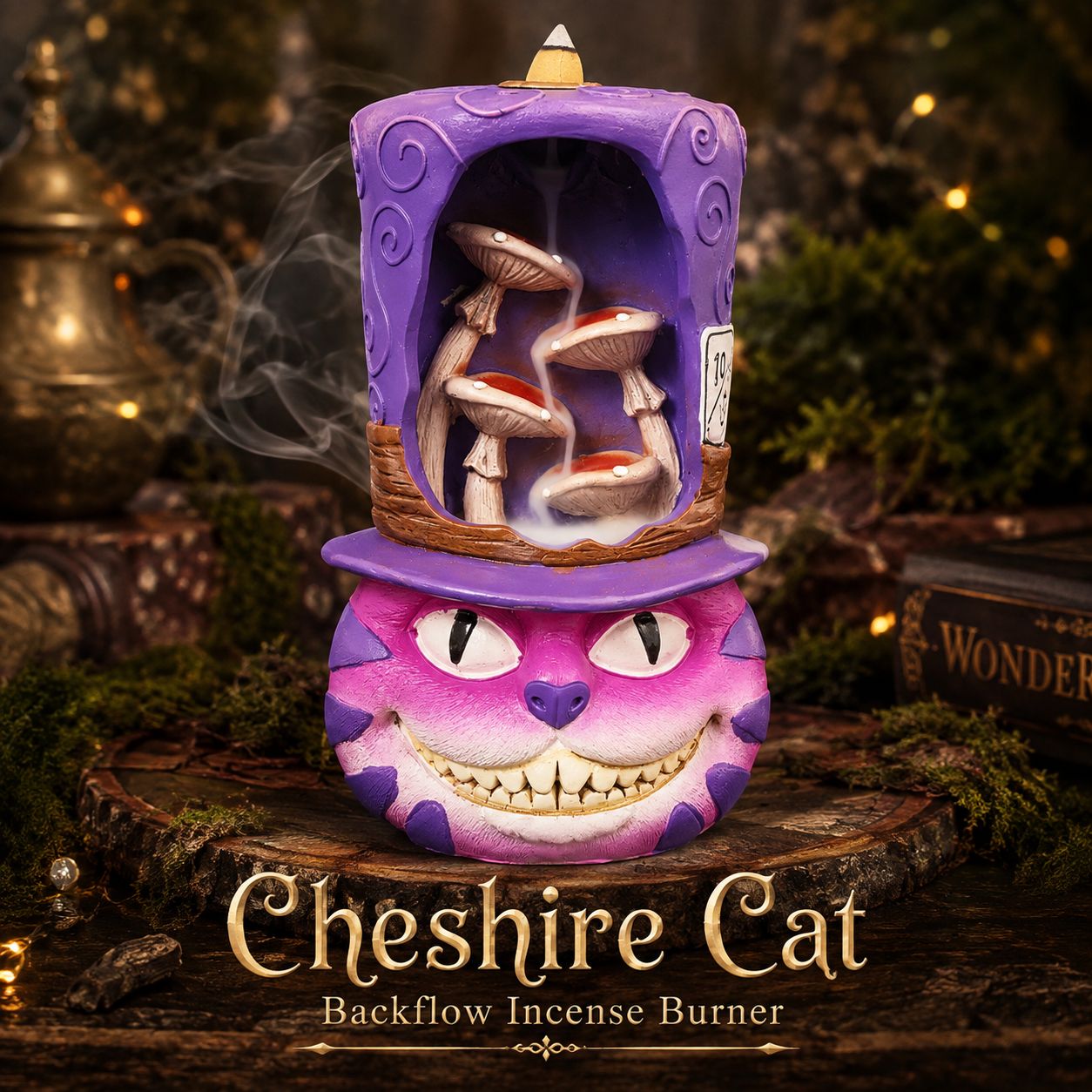 Alice Cheshire Cat with Top Hat