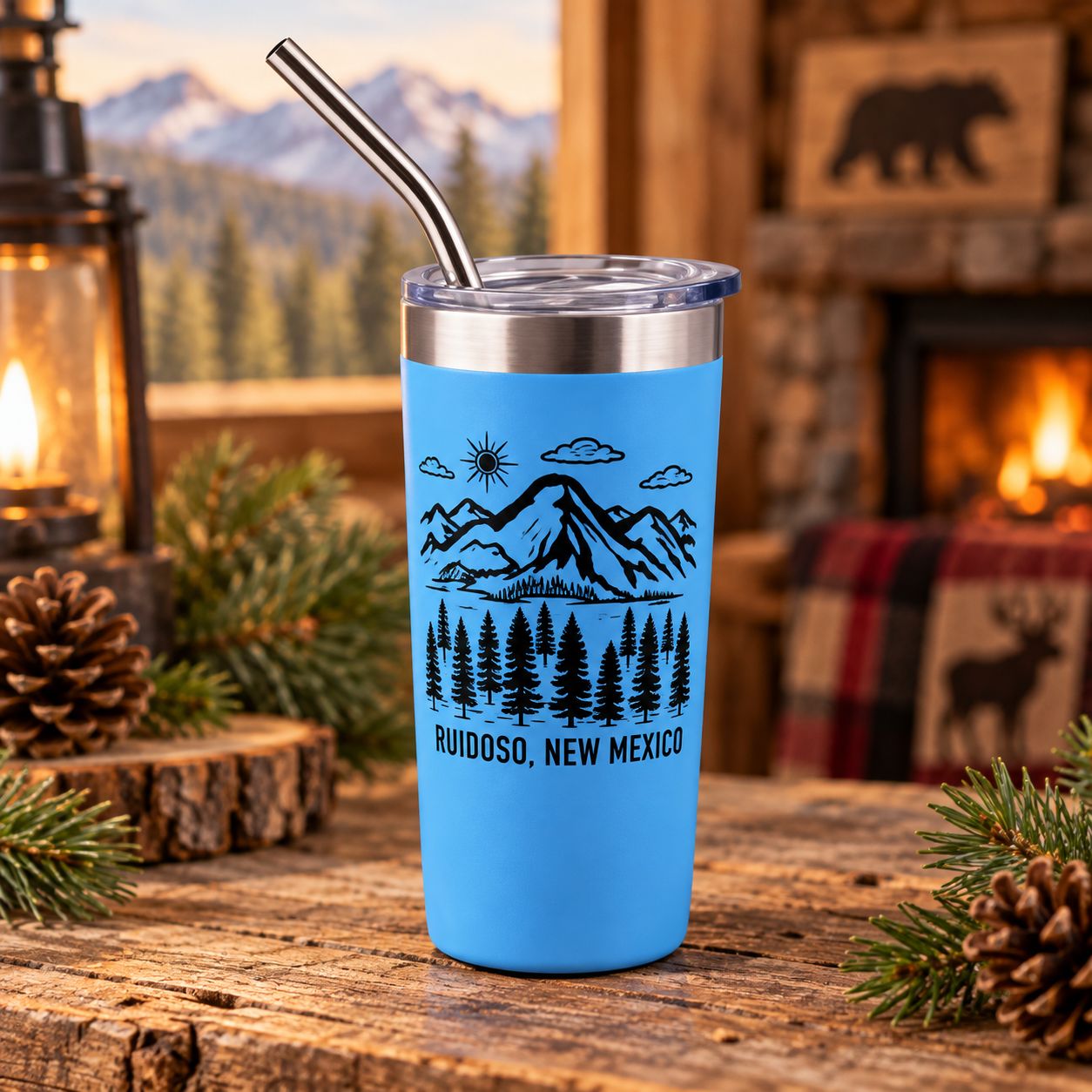 Shooter Mountain, Color: Blue