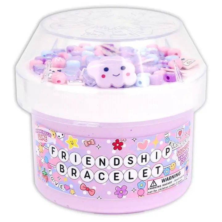 Friendship Bracelet - Memorydough Texture Slime