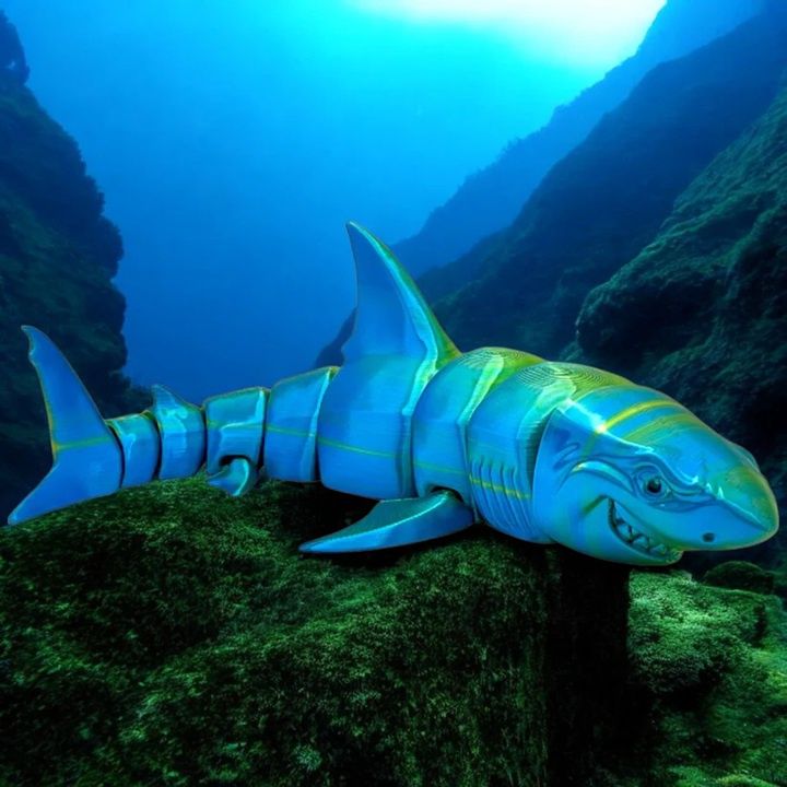 Shark Jawesome Great White