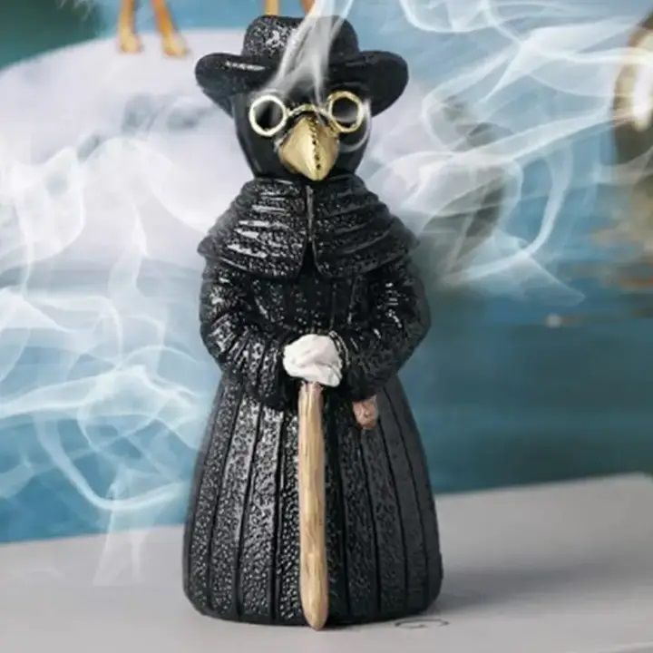 Dark Plague Doctor Raven