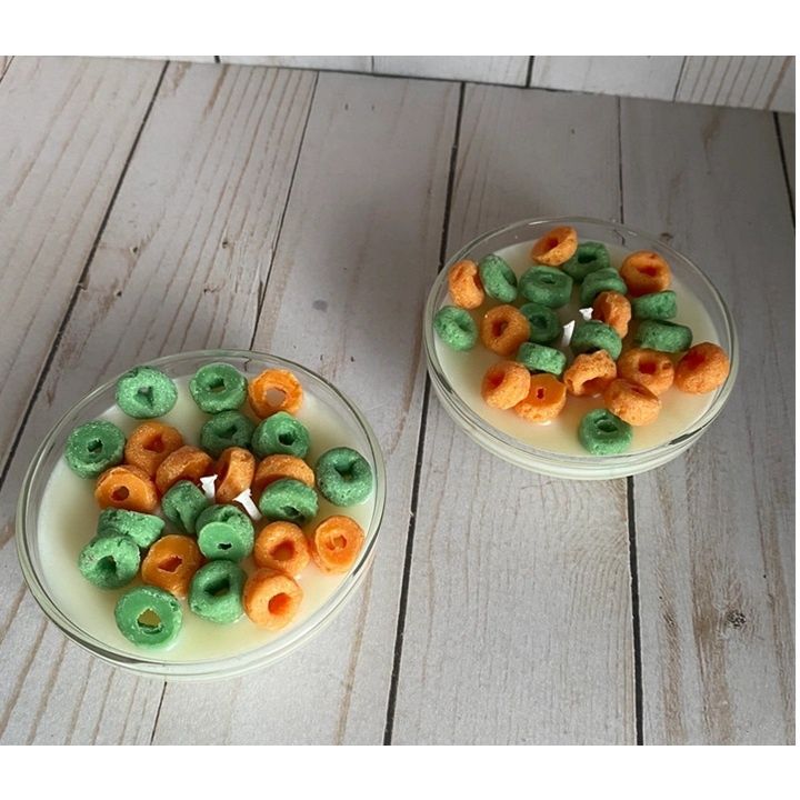 Apple Jack Cereal Bowl Candle