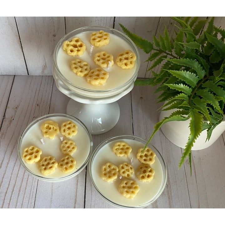 Honeycombs Cereal Bowl Candle