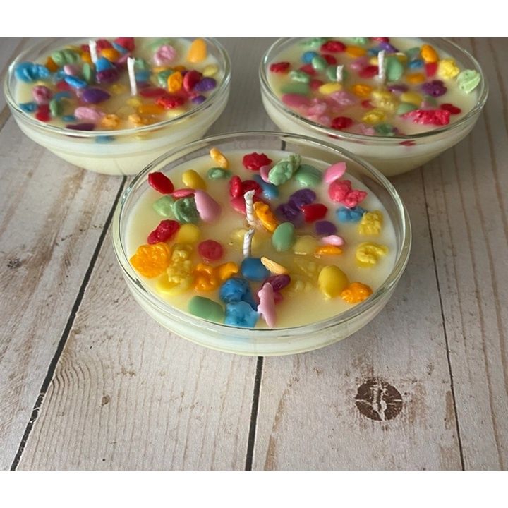Fruity Peebles Cereal Bowl Candle
