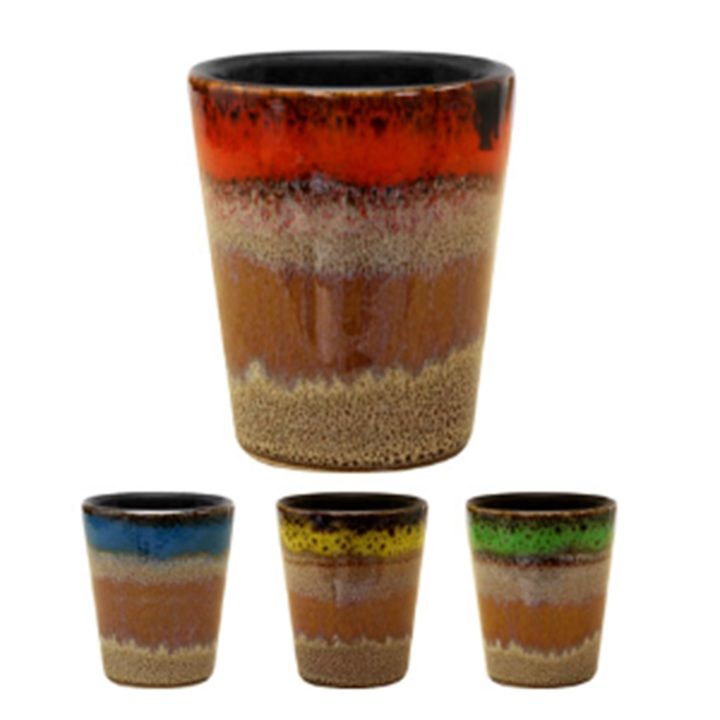 Shot Glass Four Tone Ceramic
