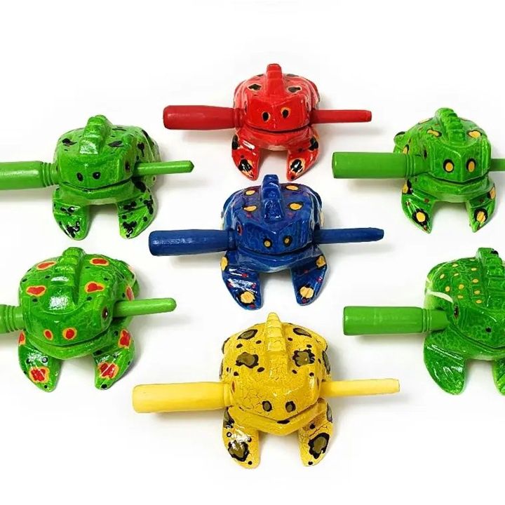 Croaking Frog 3.0"  Colored