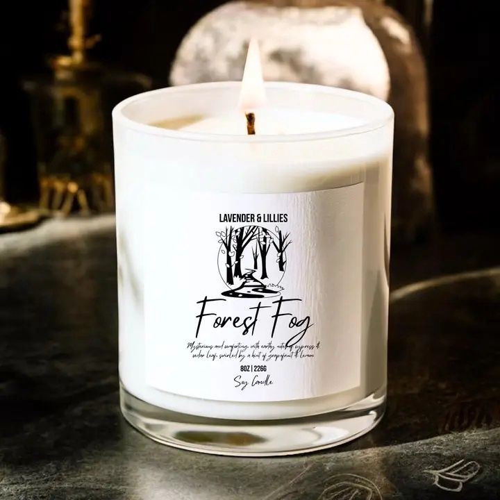 Clear Jar Forest Fog