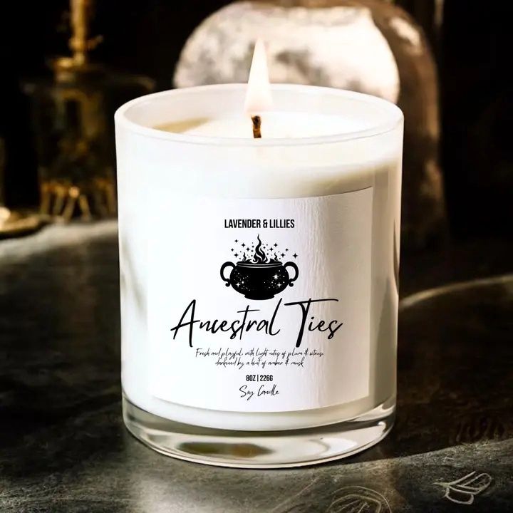 Clear Glass Ancestral Ties