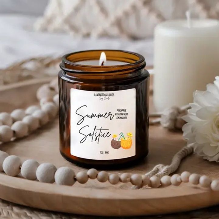 Amber Glass Summer Solstice