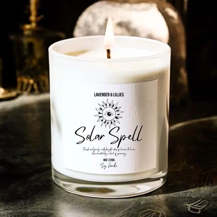 Clear Jar Solar Spell