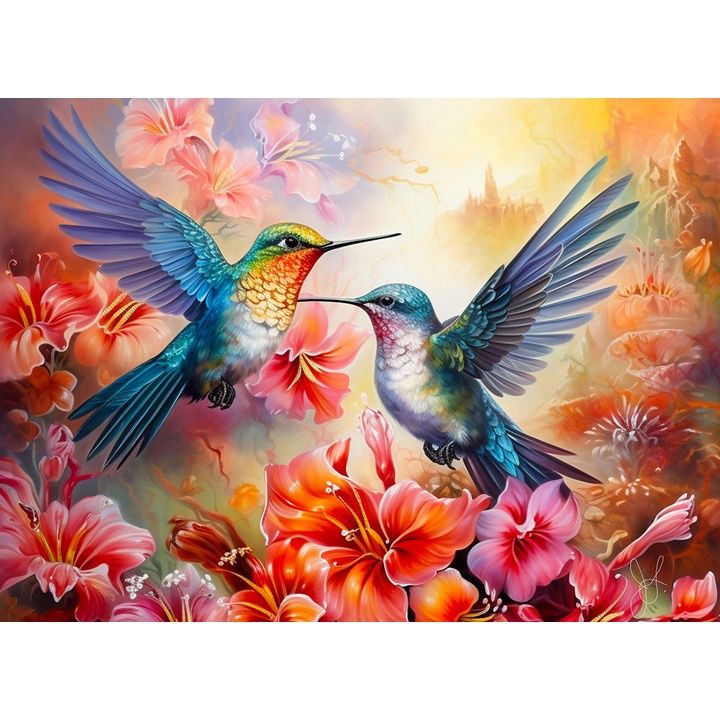 Hummingbird Love