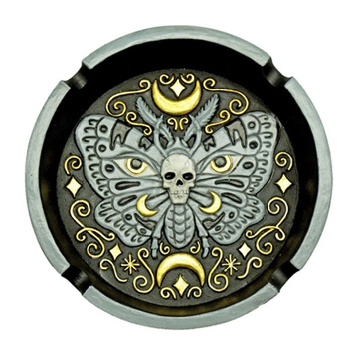 Skull in Butterfly Ashtray