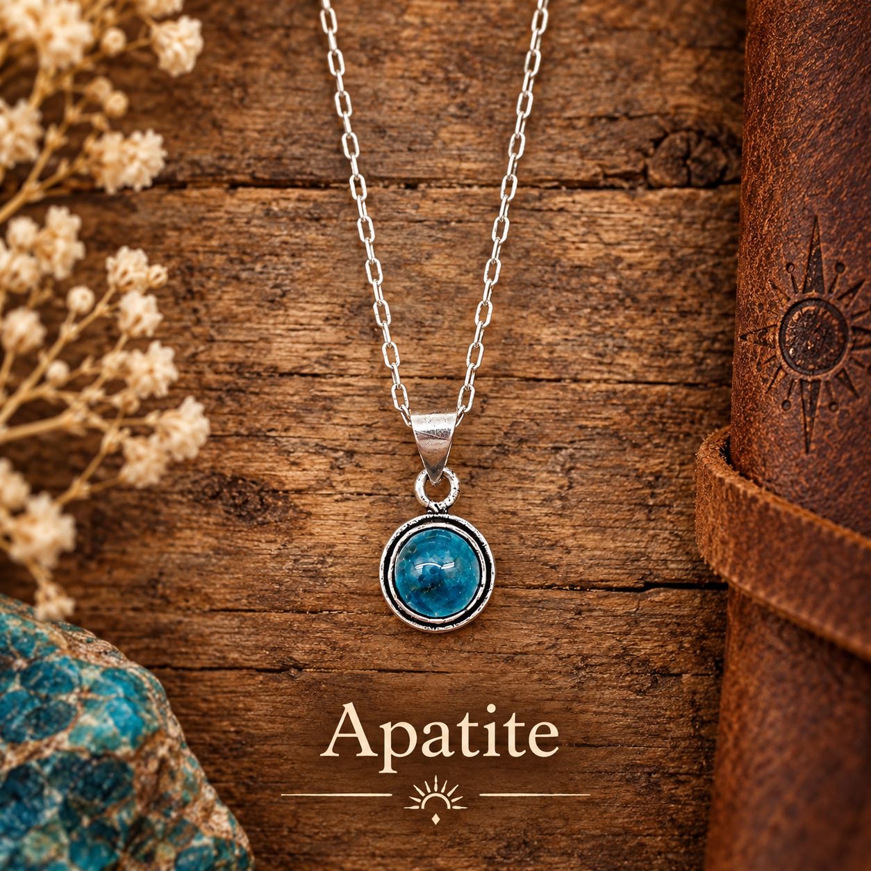 Kashi Collection Necklaces z, Stone: Apatite