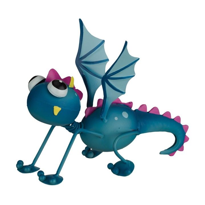 Mini Dragon Decor, Color: Blue