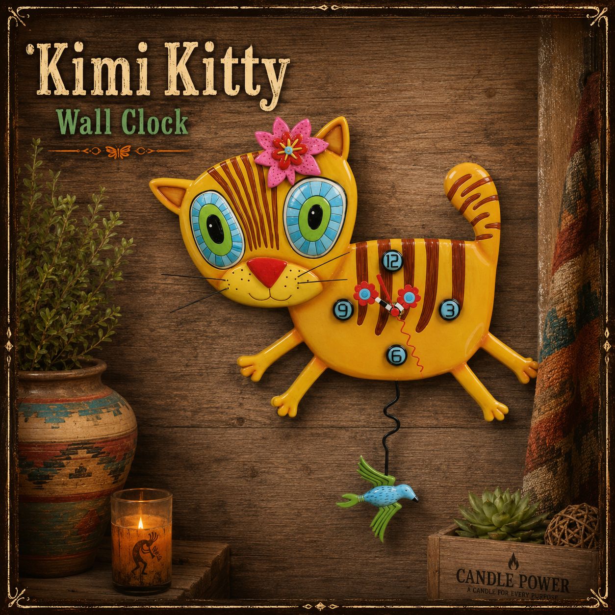 Kimi Kitty Clock