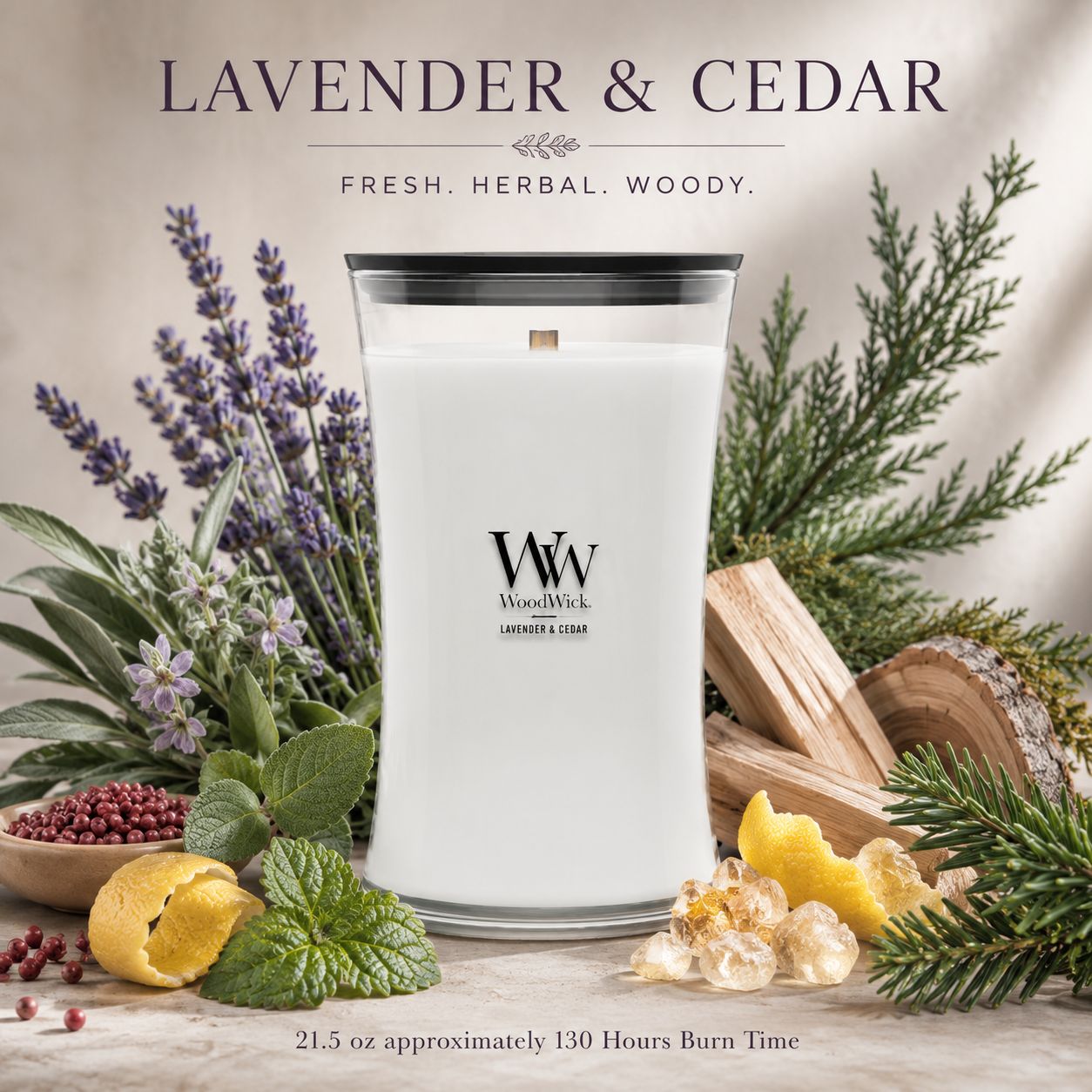 C Lavender &amp; Cedar, Size: 21.5 oz