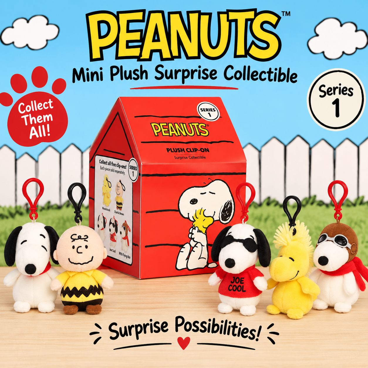 Peanuts Mini Plush Suprise