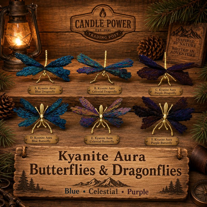 Kyanite Butterflies &amp; Dragonflies