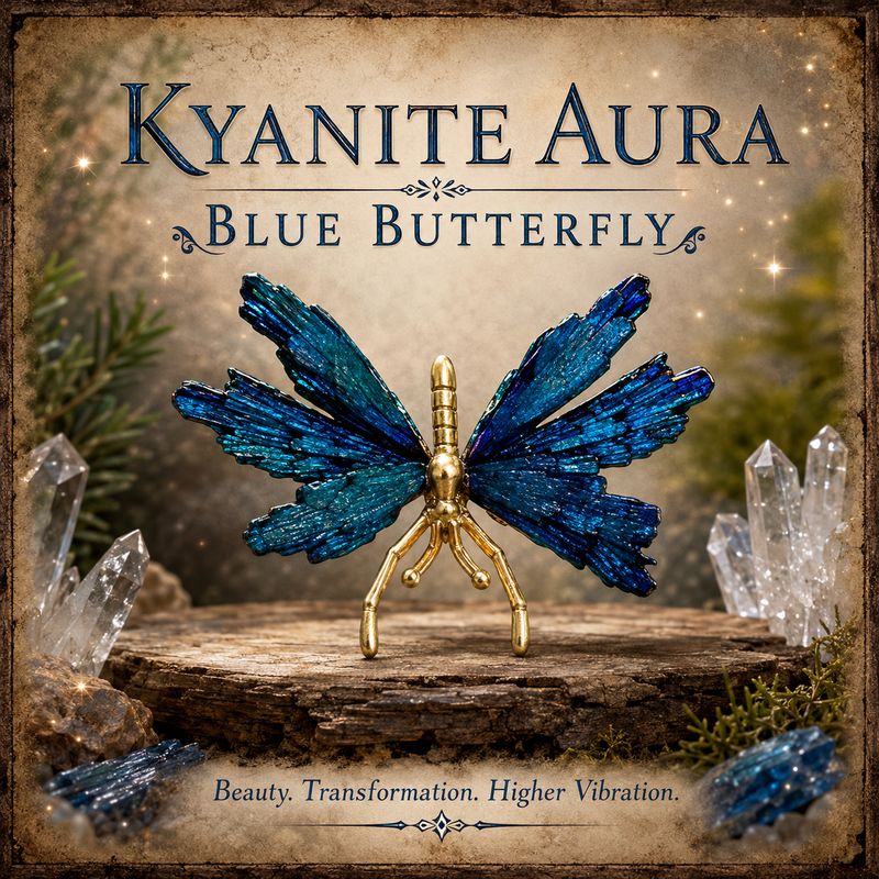 Kyanite Butterflies &amp; Dragonflies