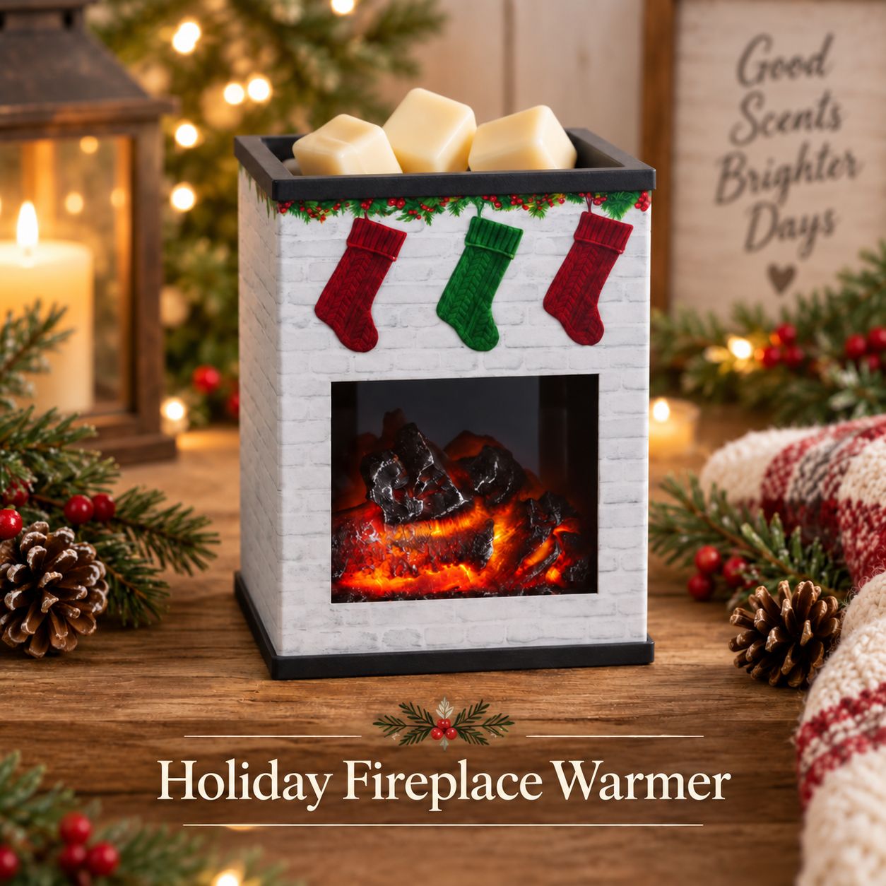 Holiday Fireplace