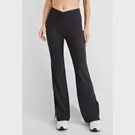 Comfy Flared Yoga Pants - Black