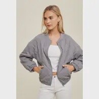 Sporty Jacket - Charcoal