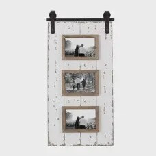 Wood Barn Door 4x6 Photo Frame