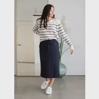 Knit Midi Skirt