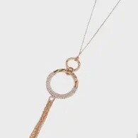 Layered Necklace w/ Tassel