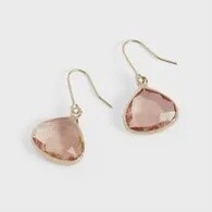 Dew Drop Earrings Peach